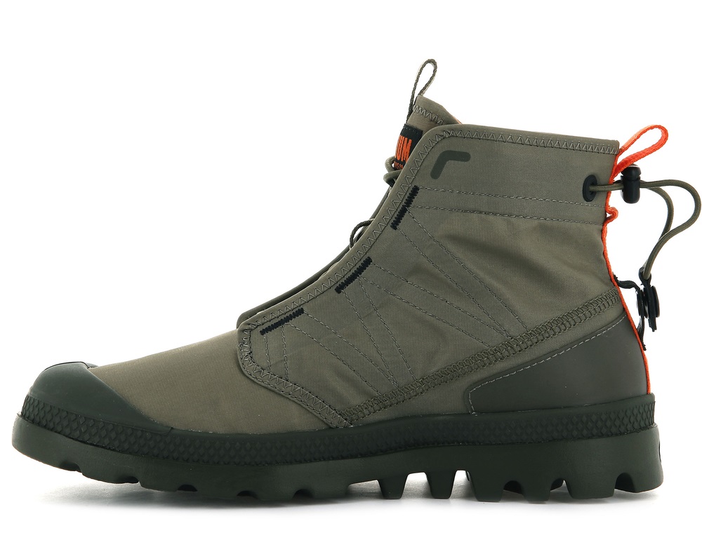 Botas Palladium PAMPA TRAVEL LITE Mujer Verde | Costa Rica-15487